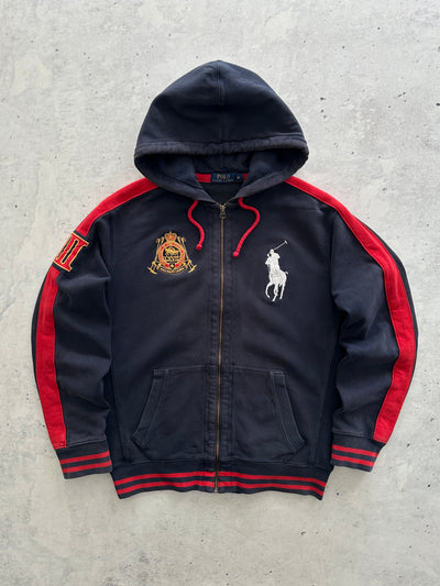 Ralph Lauren Big Logo Heavyweight Zip Up Hoodie (S)
