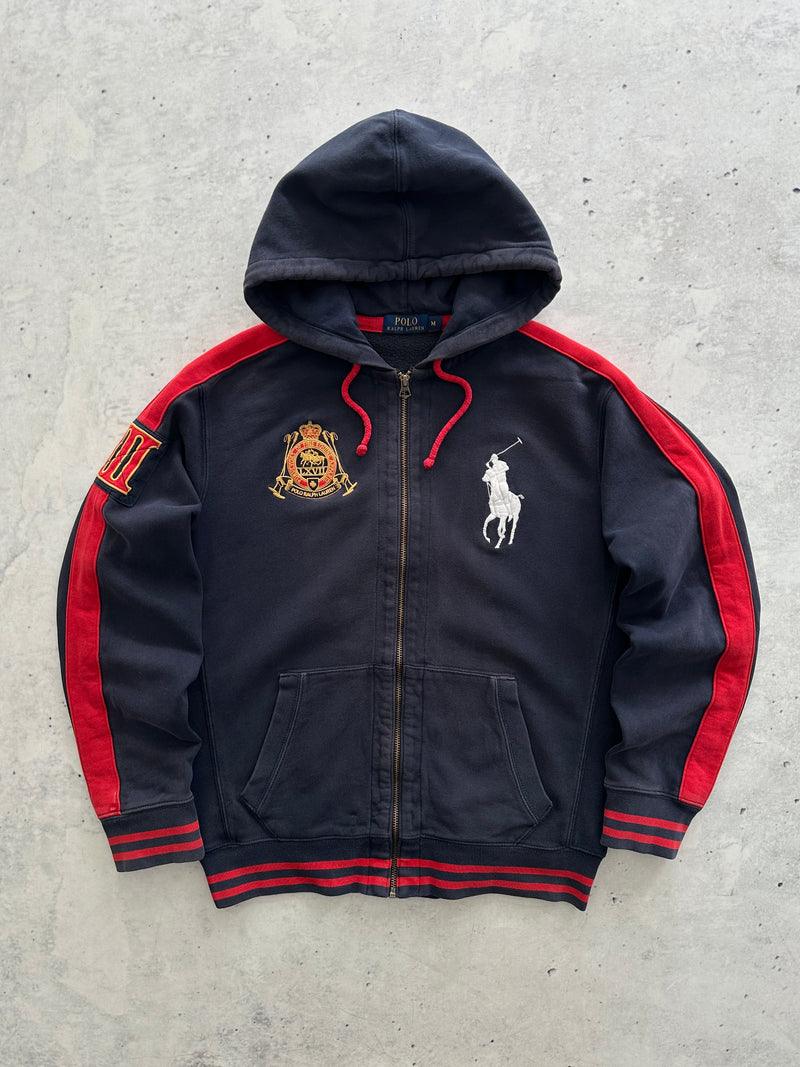 Ralph Lauren Big Logo Heavyweight Zip Up Hoodie (S)