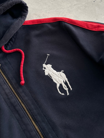 Ralph Lauren Big Logo Heavyweight Zip Up Hoodie (S)