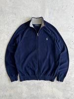 Ralph Lauren Zip Up Knit Jumper (L)