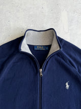 Ralph Lauren Zip Up Knit Jumper (L)