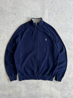 Ralph Lauren Zip Up Knit Jumper (L)