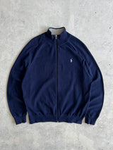 Ralph Lauren Zip Up Knit Jumper (L)