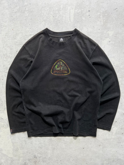 Nike ACG Camo Graphic Long Sleeve T Shirt (S)