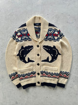 Brand New Ralph Lauren Chunky Knit Shawl Neck Cardigan (Women's XS/S)