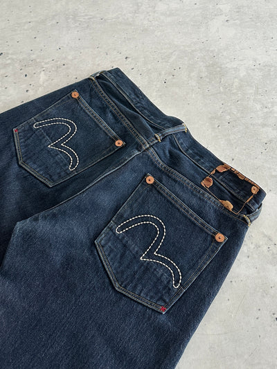 Evisu Embroidered Gull Wing Denim Jeans (W32 x L34)
