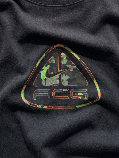 Nike ACG Camo Graphic Long Sleeve T Shirt (S)