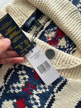 Brand New Ralph Lauren Chunky Knit Shawl Neck Cardigan (Women's XS/S)