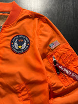 Alpha Industries MA-1 TT Patch Bomber Jacket (M)