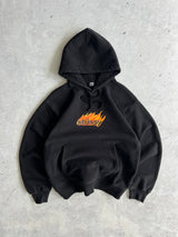 Stussy Flames Heavyweight Pullover Hoodie (L)