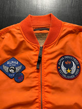 Alpha Industries MA-1 TT Patch Bomber Jacket (M)