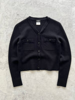 Vintage Chanel Uniform Button Up Cardigan (Women's XS)