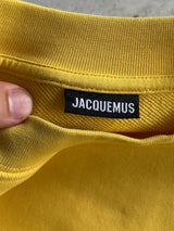 Jacquemus Heavyweight Grosgain patch logo Crewneck Sweatshirt (L)