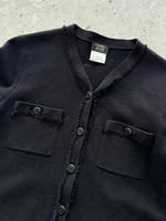 Vintage Chanel Uniform Button Up Cardigan (Women's XS)