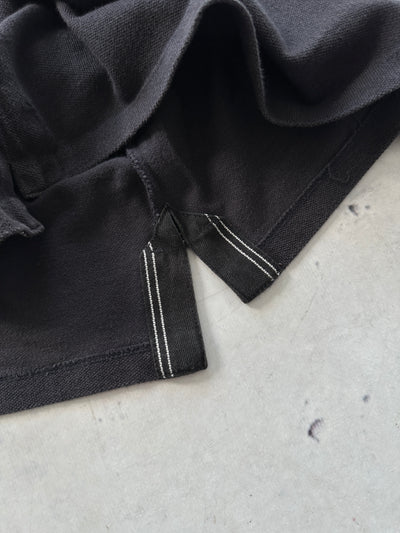 AW/08 Stone Island Spell Out Long Sleeve Polo Shirt (S)