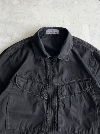AW/22 Stone Island Zip Up Overshirt (M)