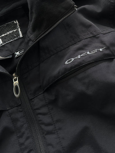 00's Oakley Spell Out Zip Up Jacket (S/M)