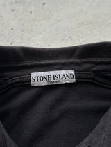 AW/08 Stone Island Spell Out Long Sleeve Polo Shirt (S)