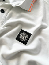 00's Stone Island Patch Logo Polo Shirt (L)
