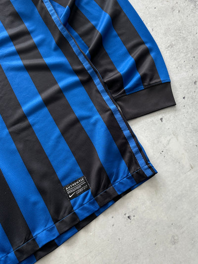 2011/12 Inter Milan Nike Long Sleeve Home Shirt (L)
