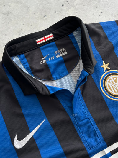 2011/12 Inter Milan Nike Long Sleeve Home Shirt (L)