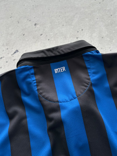 2011/12 Inter Milan Nike Long Sleeve Home Shirt (L)