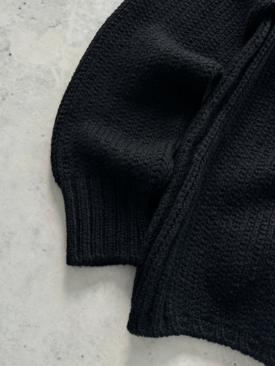 AW/03 Stone Island Chunky Wool Knit Mock Neck Jumper (S)