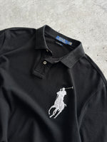 Ralph Lauren Big Logo Long Sleeve Polo Shirt (M)