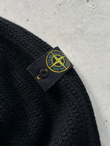 AW/03 Stone Island Chunky Wool Knit Mock Neck Jumper (S)