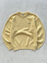 80's Chemise Lacoste Wool Crewneck Knit Jumper (M)
