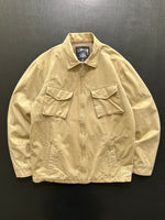 90's Stussy twin pocket Heavyweight Military Overshirt / Jacket (S/M)