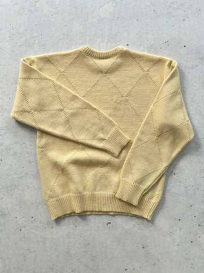 80's Chemise Lacoste Wool Crewneck Knit Jumper (M)