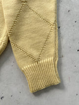 80's Chemise Lacoste Wool Crewneck Knit Jumper (M)