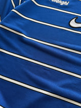 90's Nike Centre Swoosh Napoli Polenghi stripe T Shirt (XL)