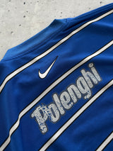 90's Nike Centre Swoosh Napoli Polenghi stripe T Shirt (XL)