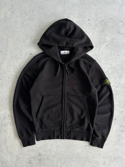 SS/19 Stone Island Heavyweight Zip Up Hoodie (S)