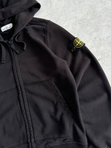 SS/19 Stone Island Heavyweight Zip Up Hoodie (S)