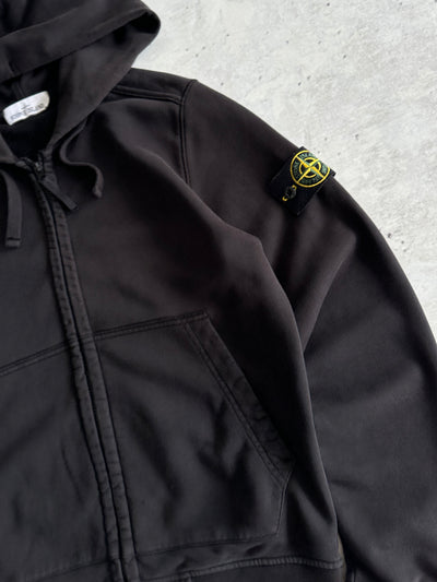 SS/19 Stone Island Heavyweight Zip Up Hoodie (S)
