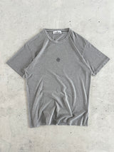 SS/18 Stone Island Compass Logo Spell Out T Shirt (L)