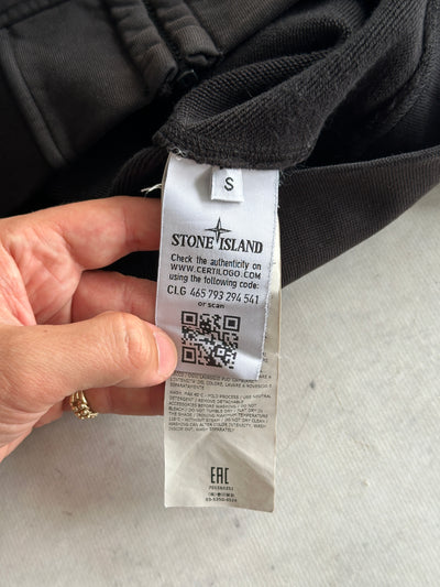 SS/19 Stone Island Heavyweight Zip Up Hoodie (S)