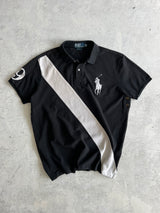 Ralph Lauren Big Logo Stripe Polo Shirt (XL)