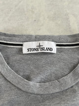 SS/18 Stone Island Compass Logo Spell Out T Shirt (L)