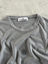 SS/18 Stone Island Compass Logo Spell Out T Shirt (L)