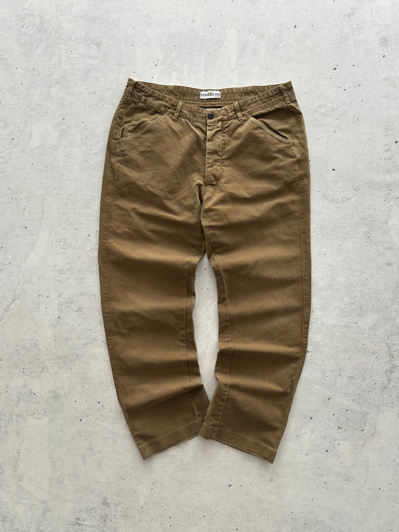 Stone Island Straight Leg Trousers (W34 x L30)