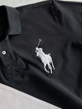 Ralph Lauren Big Logo Stripe Polo Shirt (XL)