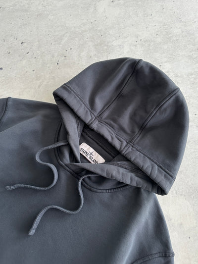 SS/20 Stone Island Overdyed Heavyweight Pullover Hoodie (S)
