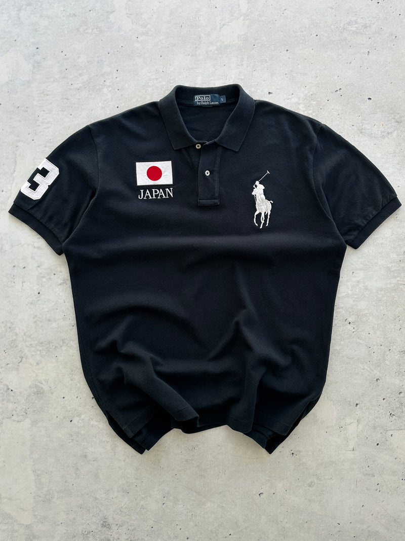 00's Ralph Lauren Big Logo Japan Polo Shirt (XL)