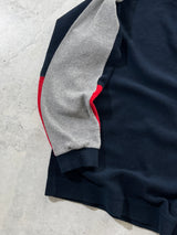 YSL Embroidered Logo 1/4 Zip Pullover Fleece (XL)