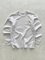 Carhartt WIP Heavyweight Long Sleeve T Shirt (S)