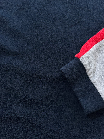 YSL Embroidered Logo 1/4 Zip Pullover Fleece (XL)